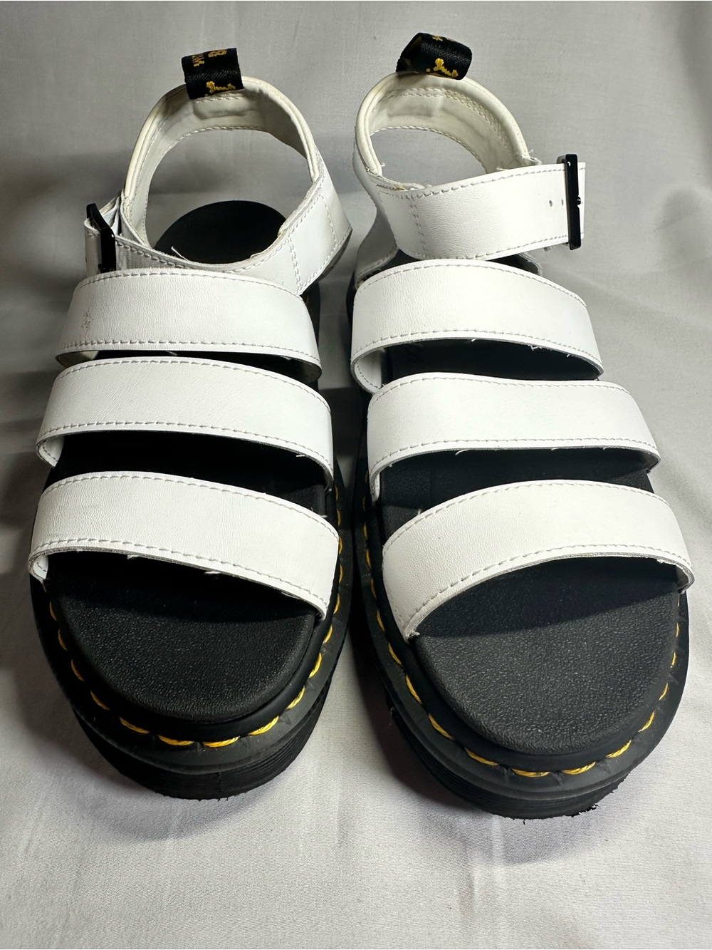 Dr. Martens BLAIRE ATHENA LEATHER STRAP SANDALS size 8